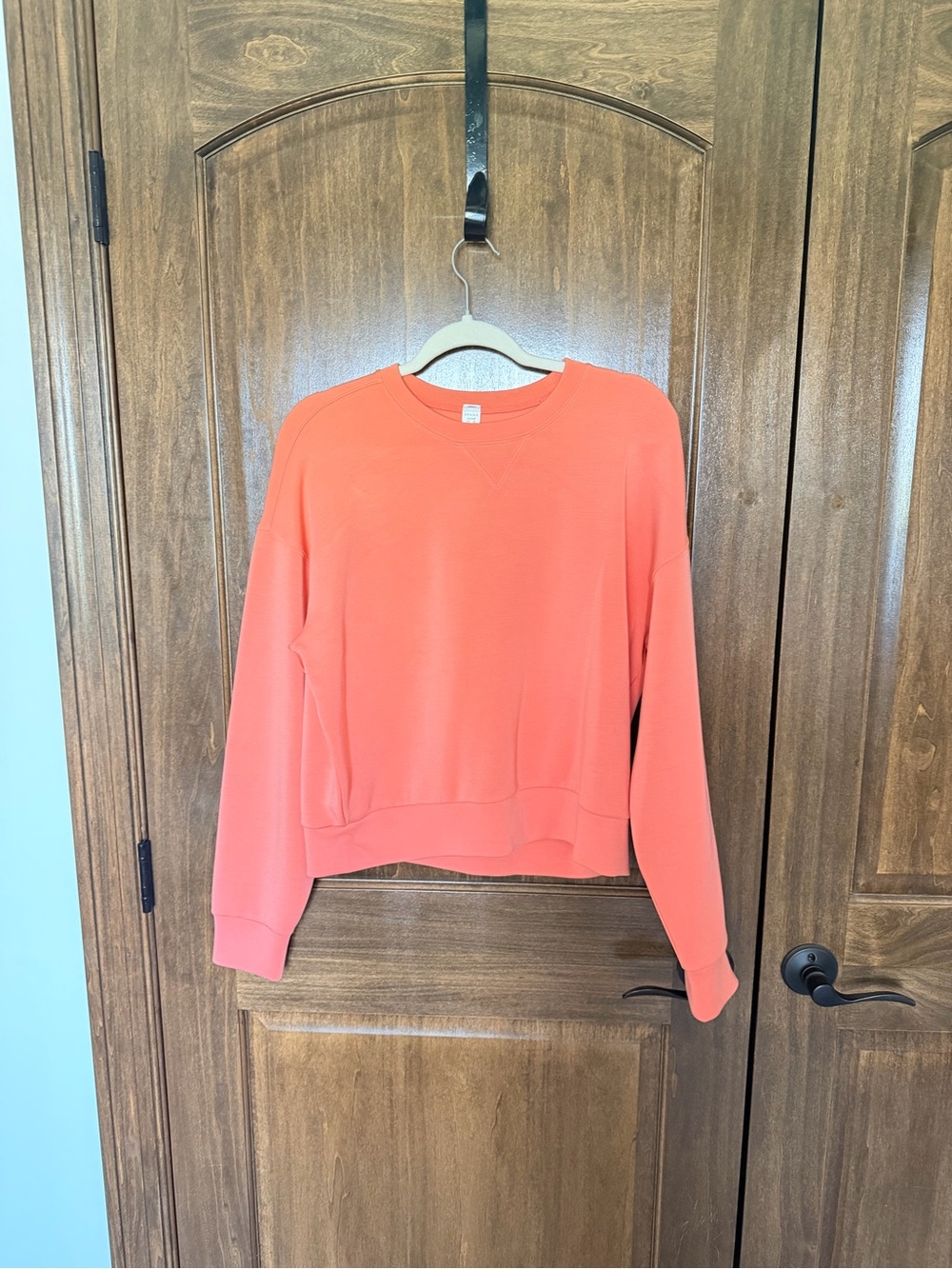SPANX Coral Crewneck Sweatshirt